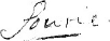 Signature of Lord Gowrie