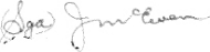 Minister's signature