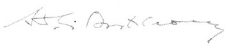 Signature of H.L. Anthony