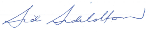 signature of the Australian Government Parliamentary Secretary for Agriculture, Fisheries and Forestry, the Hon. Sid Sidebottom MP