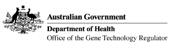 Department of Health and OGTR