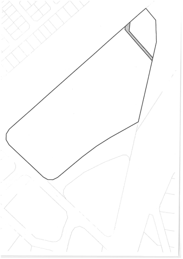 Location plan of sewage easement - Palmerston, Northern Territory