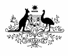 The Commonwealth Coat of Arms is the formal symbol of the Commonwealth of Australia and signifies Commonwealth authority and ownership.