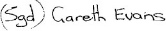 Signature of Attorney-General