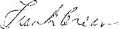 Signature of Treasurer