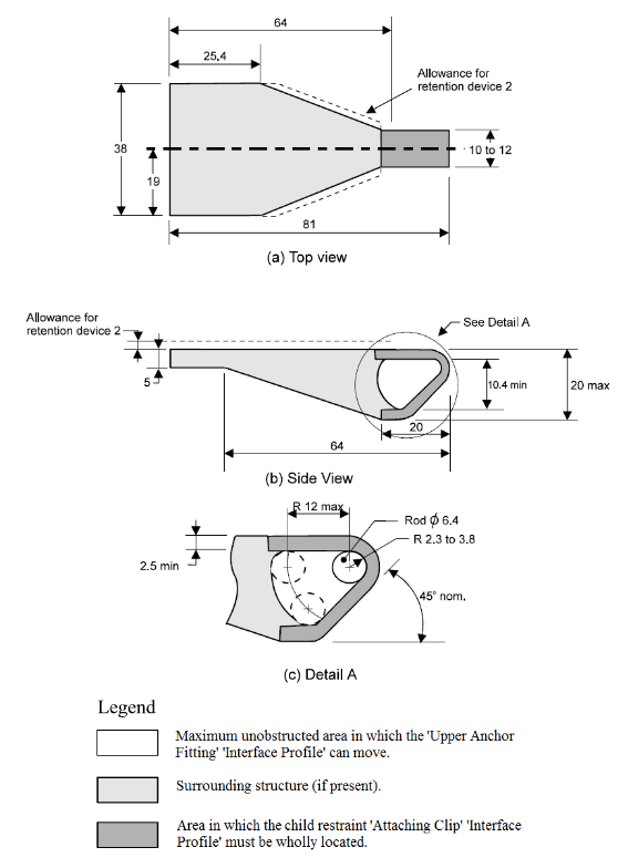 Upper Strap Attaching Clip