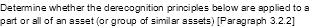Derecognition of financial assets.
The flow chart illustrates the evaluation of whether and to what extent a financial asset is derecognised