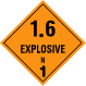 Image of explosive division 1.6 class label