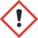 Image of GHS exclamation mark pictogram