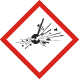 Image of GHS exploding bomb pictogram