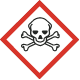 This image shows a GHS pictogram that represents an acute toxicity hazard.