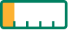 This label is a landscape rectangle shape.
It contains a 20% filled bar chart.