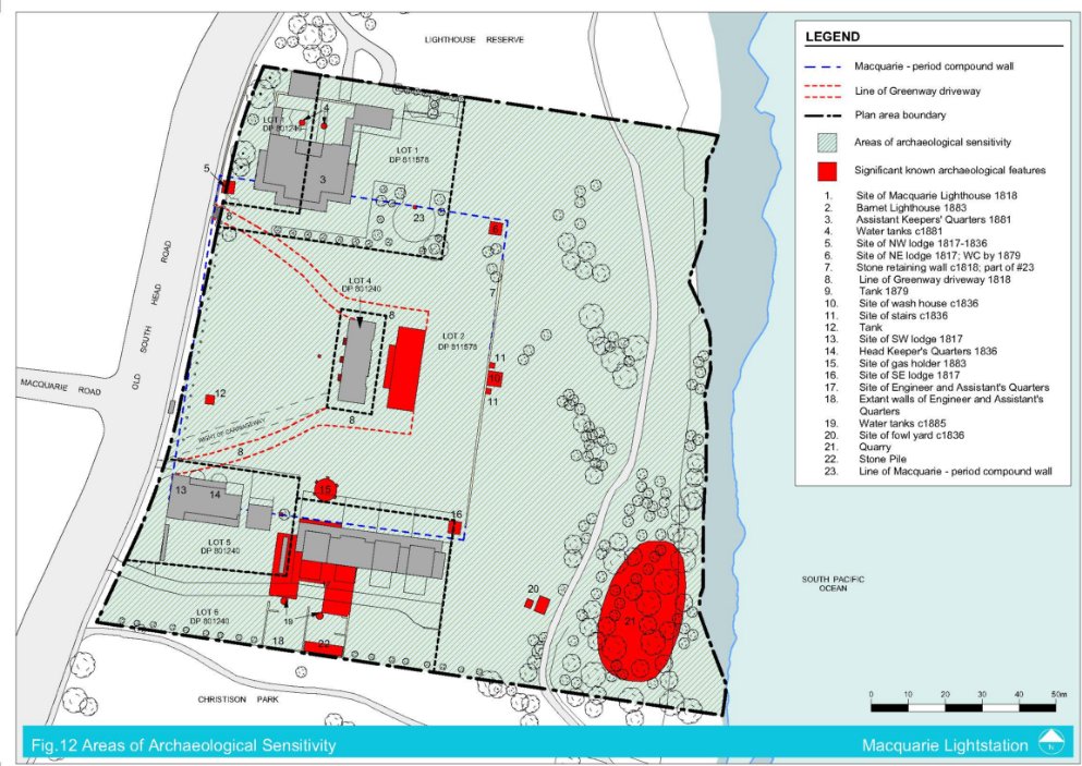 Figure 12 - Areas of Archaeological Sensitivity