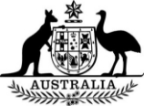 Commonwealth Coat of Arms Australia