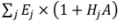 A formula for E', an element in the formula for E*, the adjusted EAD, for a collateralised transaction under the comprehensive approach, including SFTs.