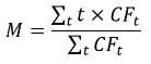 Effective maturity formula for corporate, sovereign and financial institution exposures.