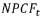 NPCF subscript t