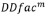 DDfac superscript m