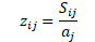 A formula to work out the stocking density of a single sampling plot. 