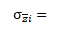 The symbol used in Equation 3 for the standard deviation of average stocking density for plots within the ith carbon estimation area.