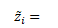 The symbol used in Equation 6 for the conservative estimate of the average stocking density, in stems per hectare, within the ith carbon estimation area.