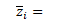 The symbol used in Equation 6 for the average stocking density, in stems per hectare, for the ith carbon estimation area. See Equation 2.