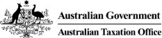 The ATO logo containing the Federal Government crest and the words Australian Taxation Office