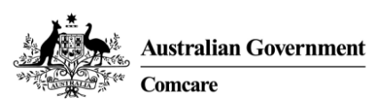 Australian Government Comcare Logo